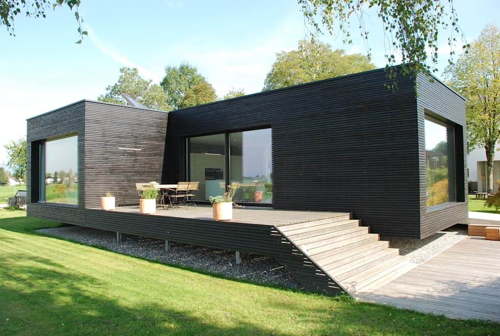 casas de madera moderna